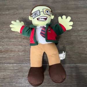 Sugar Loaf Zombie High "Nerd Boy" Plush 12" Creepy Cute Monster Toy
